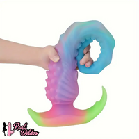 13.58in 17.51in 22.55in Super Long Big Octopus Spiral Silicone Dildo