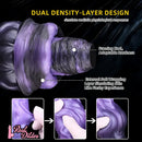 10.15in Dual Density Silicone Knot Monster Dildo G-Spot Anal Love Gift