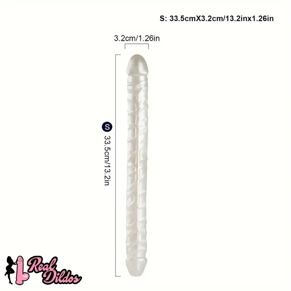13.2in 16.9in Long Big Double Sided Dildo For Women Men Deep Fast Play