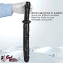 12.6in 15.15in Big PVC Sword Dildo With handle Anal Masturbator For Men