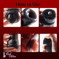 10.16in Penis Cocking Realistic Dildo Penis Sleeve For Girth Enhance Sleeve