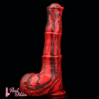 10.03in Realistic Horse Silicone Fantasy Flexible Big Dildo For Vagina