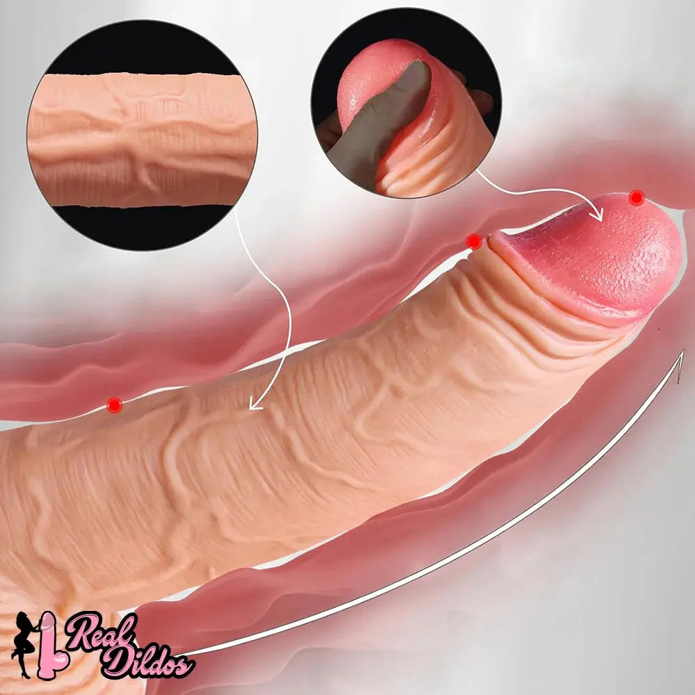 12.59in Thick Huge Dildo Female Masturbator For Women Stimulate Vagina