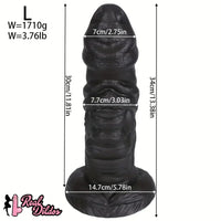 10.03in 11.41in 13.38in Monster Creature Fantasy Huge Realistic PVC Dildo