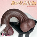 10.62in Dual Density Silicone Strap on Real Dildo For Same-Sex Relationship