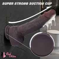 11.41in Real Feeling Dual Density Silicone Big Dildo Anal Stimulation Masturbator