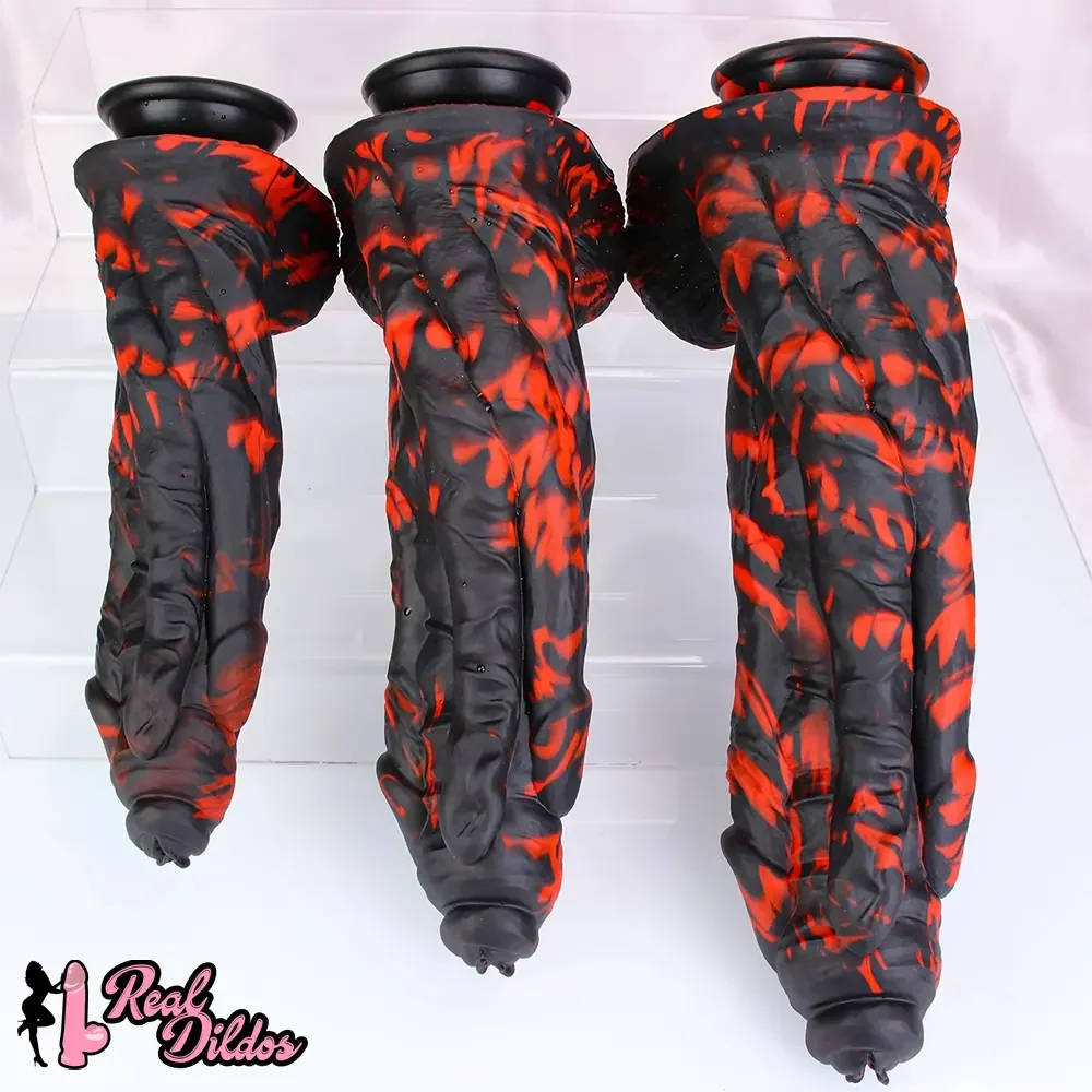 10.82in 12.4in 13.97in Giant Soft Silicone Sexy Penis Dildo For Women Adult