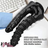 10.82in Oversized Double-headed Dildo For Lesbian Couple Gay Sex Toy