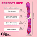 12.5in Dual Sided G-spot Dildo Big Vibrator For Women Men Couples Sex