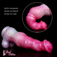 10.2in Horse Cock Big Silicone Soft Anal G Spot Dildo For Female Pleasure