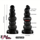 10.43in PVC Anal Dildo With Suction Cup Extra Thick Monster Penis