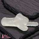 11.42in TPE Transparent Large Size Homosexual Pocket Pussy Dildo