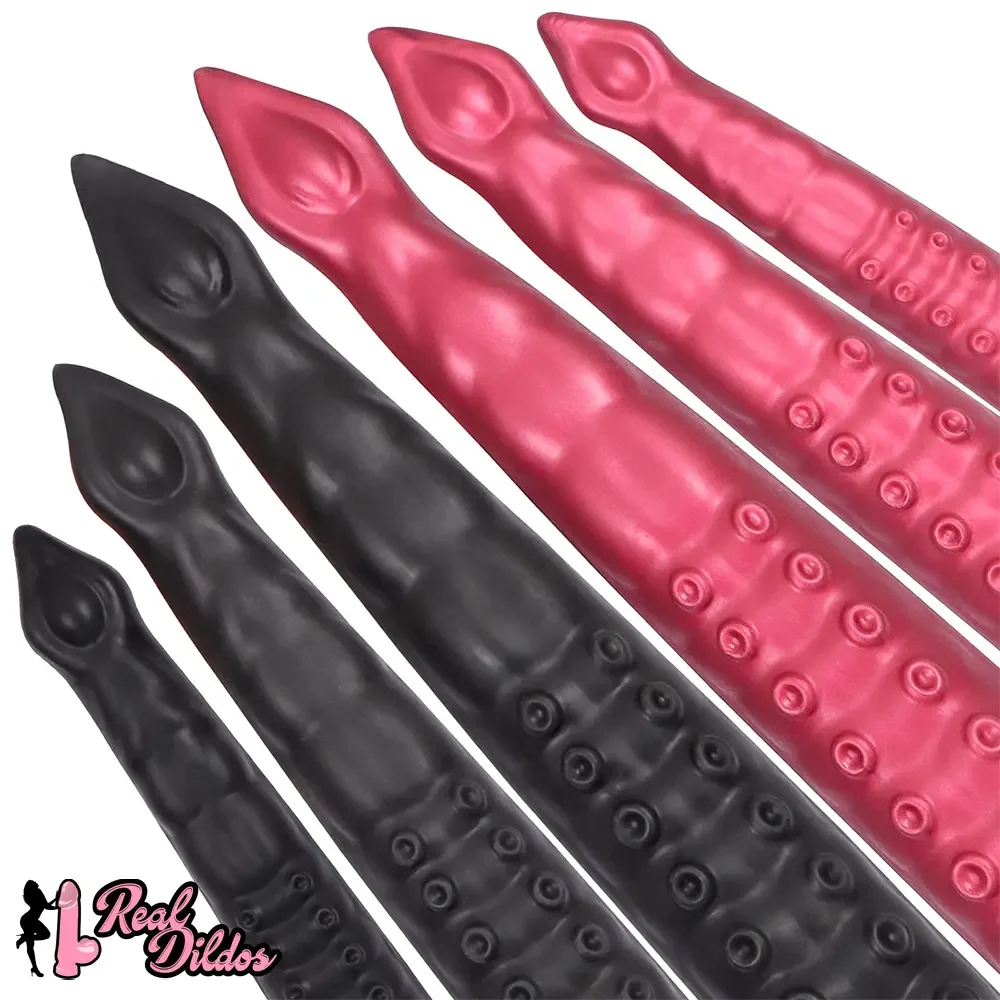 12.2in 17.51in 21.45in Long Tentacle Monster Huge Silicone Dildo