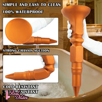 12.6in 14.5in 17.71in Screw Type Long Butt Plug Dildo Anal Plug Masturbator