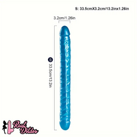 13.2in 16.9in Long Big Double Sided Dildo For Women Men Deep Fast Play