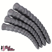 13.77in 15.74in 17.71in 19.68in Long Screw Anal Whip Huge BDSM Soft Dildo