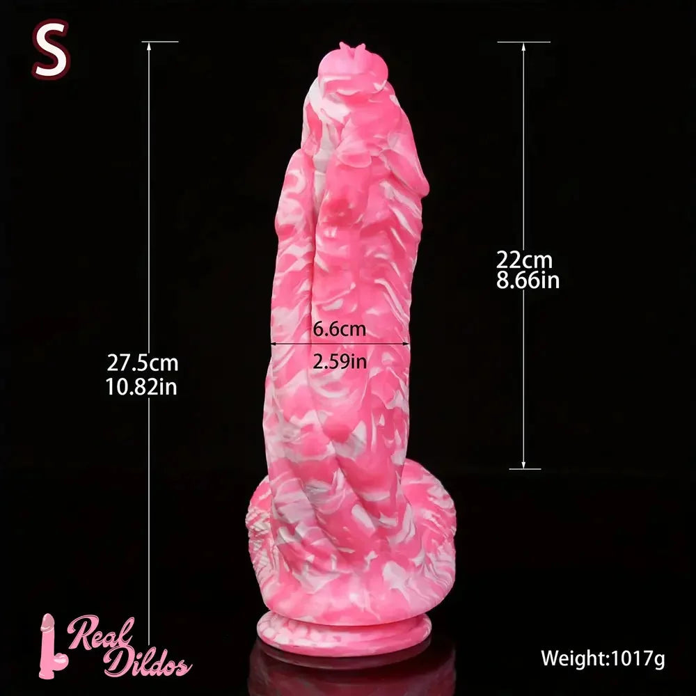 10.82in 12.4in Multiple Heads Silicone Big Soft Dildo For Vaginal Anal Orgasm