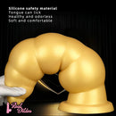 10.23in 14.56in Giant Penis Butt Plug Small Head Silicone Soft Thick Dildo
