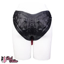 11.02in Horse Cock Hollow Soft Dildo Leather Panty Lifelike Penis Sheath