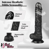 10in Huge Penis Soft Real Skin Big Suction Cup Dildo Women Anal Sex Toy