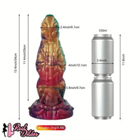 13.4in Anal Soft Monster Huge Long Dildo With Strong Suction Cup G Spot Dildo