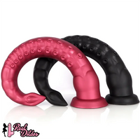 12.2in 17.51in 21.45in Long Tentacle Monster Huge Silicone Dildo