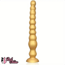 13.97in Long Anal Beads Soft Silicone Butt Plug Thread Prostate Massage