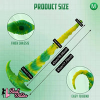 13.78in 17.72in Realistic Long Tentacle Octopus Anal Dildo For G Spot & P Spot