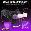 10.35in Silicone Strap-on Wearable Dildo Panty Horse Animal Hollow Design