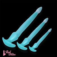 12.2in 15.94in 20.87in Snake Long Huge Animal Luminous Dildo For Anus