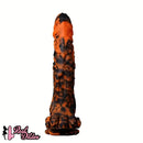 11.4in Silicone Monster Tiger Paw Shaped Massage Thick Anal Fantasy Dildo