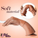 11.22in Realistic Hand Arm Fist With Graduated Fingers Dildo Sex Toy