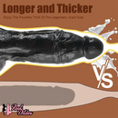 12.99in Thick Soft Huge Suction Cup Dildo For Women Men Hands-Free
