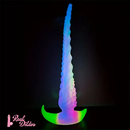 13.58in 17.51in 22.55in Super Long Big Octopus Spiral Silicone Dildo