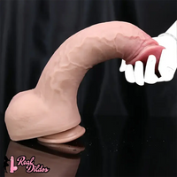 12.59in Realistic Dildo With Suction Cup Big Penis Women Soft Sex Toy