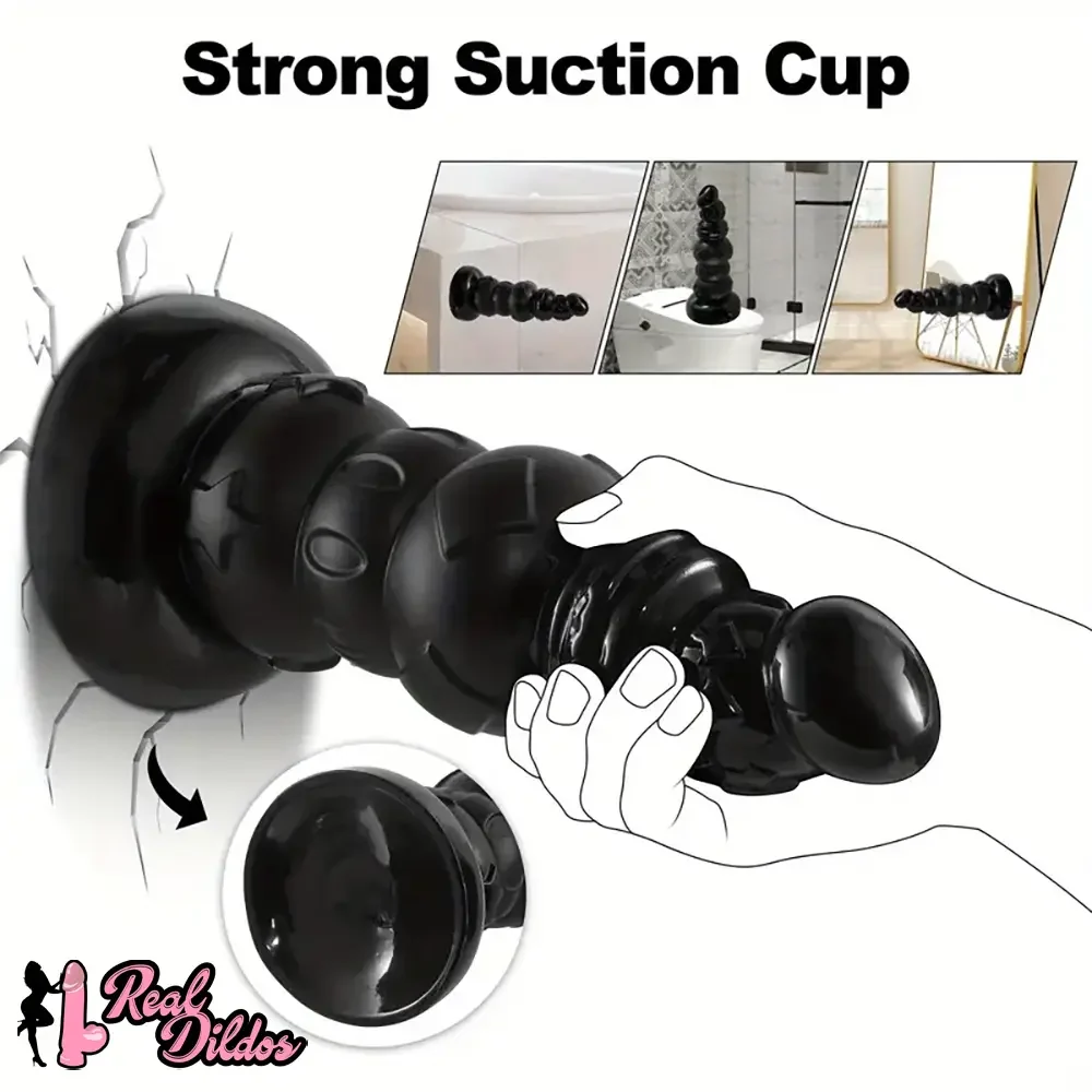 10.43in PVC Anal Dildo With Suction Cup Extra Thick Monster Penis