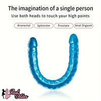 13.2in 16.9in Long Big Double Sided Dildo For Women Men Deep Fast Play