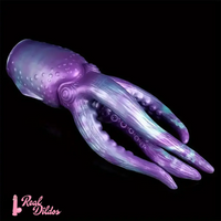 12.59in Octopus Anal Plug Silicone Tentacle Big Dildo Soft Masturbator