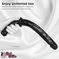 12.6in 15.15in Big PVC Sword Dildo With handle Anal Masturbator For Men
