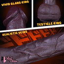 10.63in Soft Realistic Silicone Big Dildo Pleasure Toy For Men Women