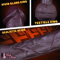 10.63in Soft Realistic Silicone Big Dildo Pleasure Toy For Men Women