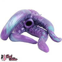 12.59in Octopus Anal Plug Silicone Tentacle Big Dildo Soft Masturbator