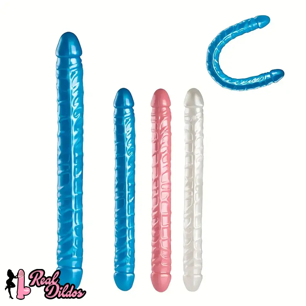 13.2in 16.9in Long Big Double Sided Dildo For Women Men Deep Fast Play
