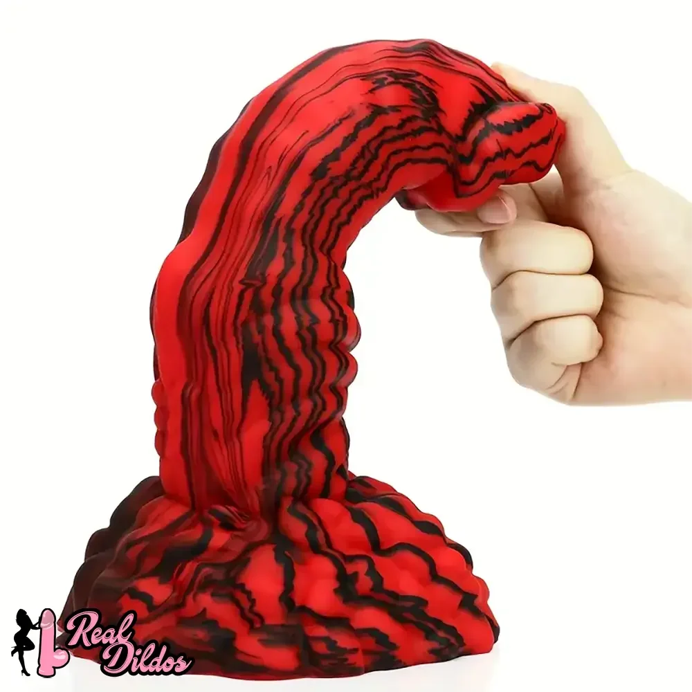 10.23in Silicone Soft Big Monster Creature Women Suction Cup Dildo