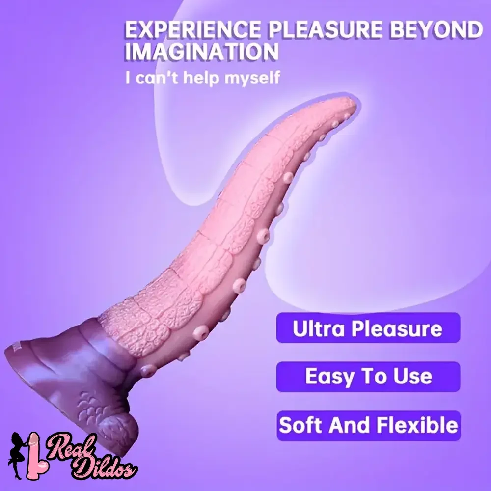 11.02in 11.46in 11.5in Silicone Anal Plug Tentacle Fantasy Big Dildo