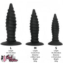 10.23in 12.2in 14.17in Extra Large Long Silicone Tip Anal Plug Dildo