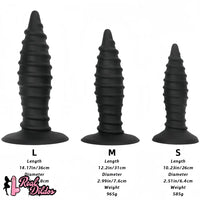 10.23in 12.2in 14.17in Extra Large Long Silicone Tip Anal Plug Dildo