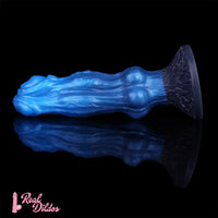10.15in Double Layer Three Heads Silicone Knot Dildo For Women Men