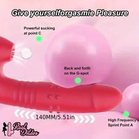 10.2in Sex Machine Thrusting Dildo Vibrator 10 Modes Sex Toy for G Spot