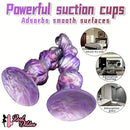 10.23in Liquid Silicone Anal Plug Knot Big Dildo Soft Prostate Massager